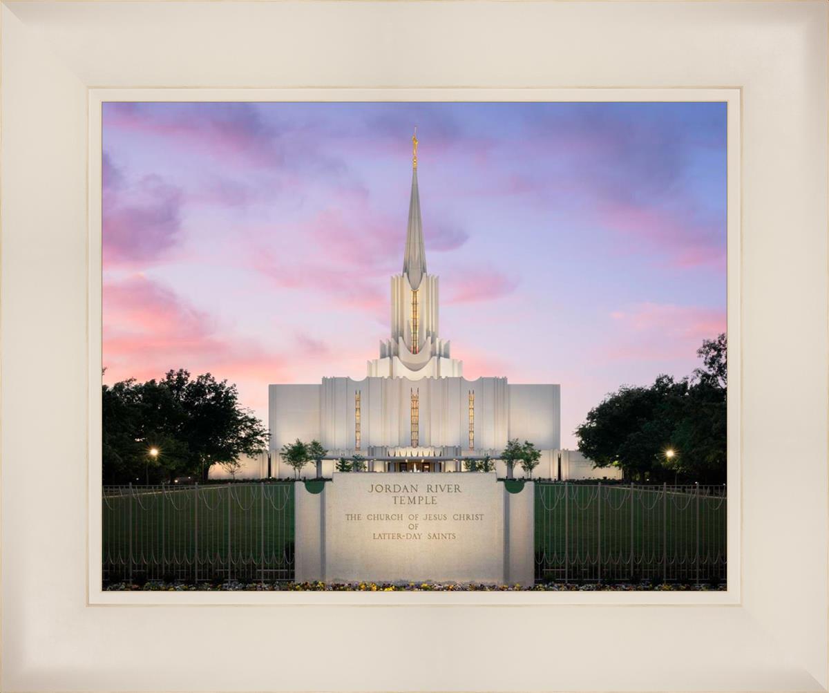 Jordan River Temple Eventide