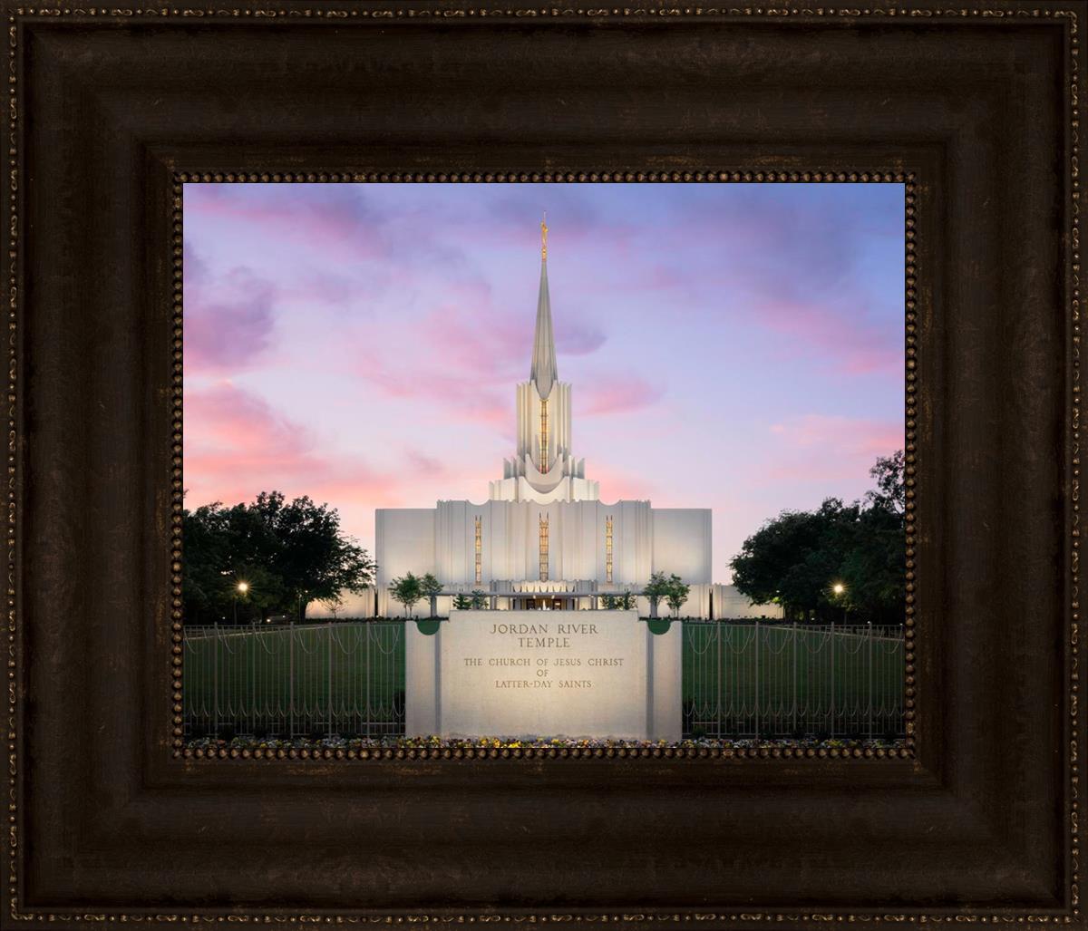 Jordan River Temple Eventide