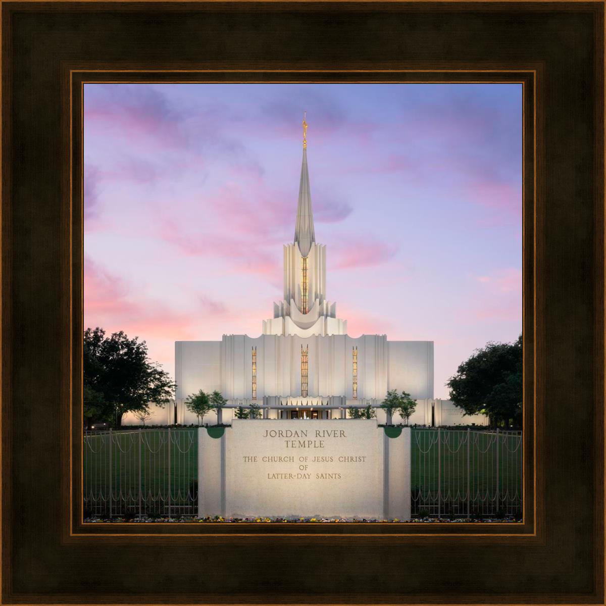 Jordan River Temple Eventide
