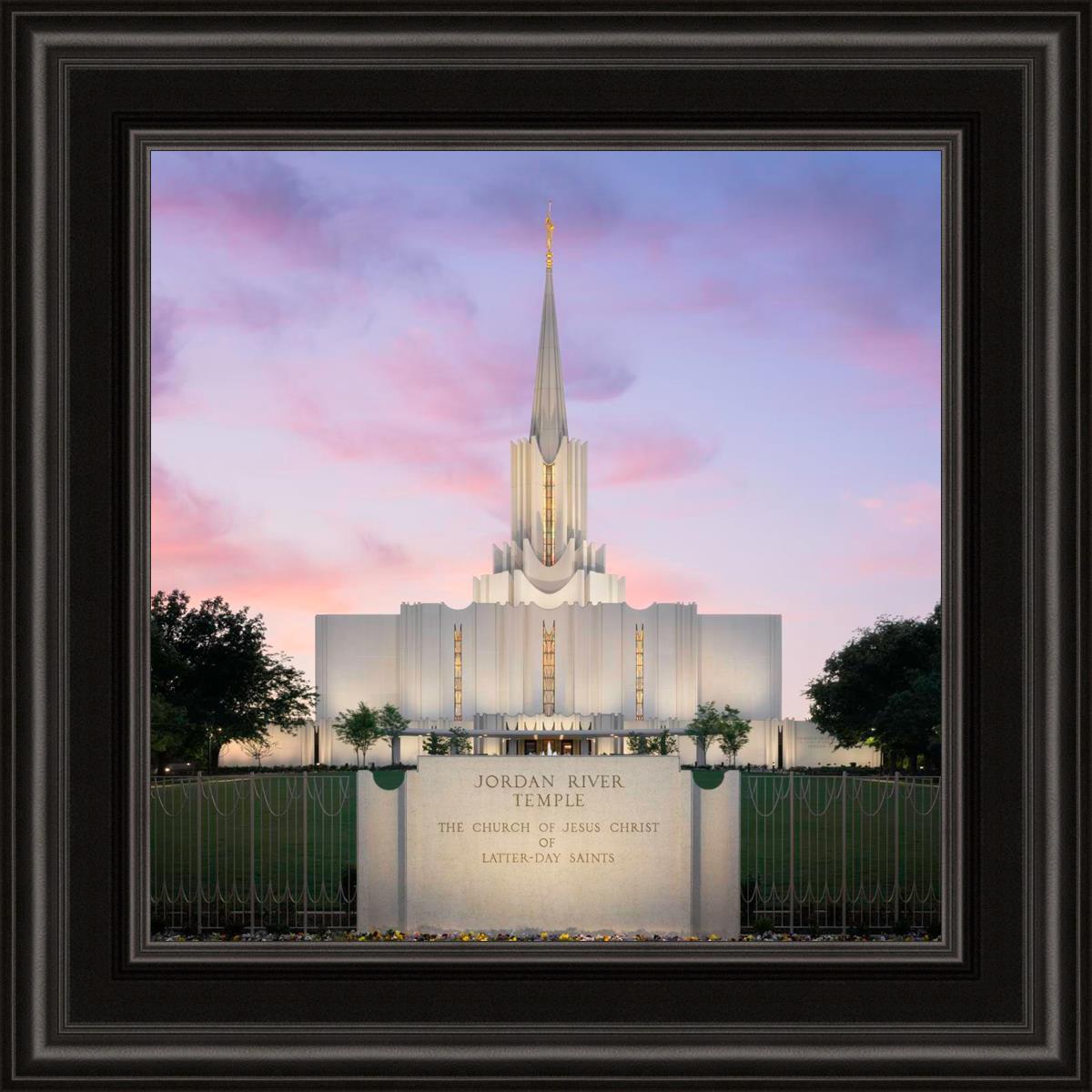 Jordan River Temple Eventide