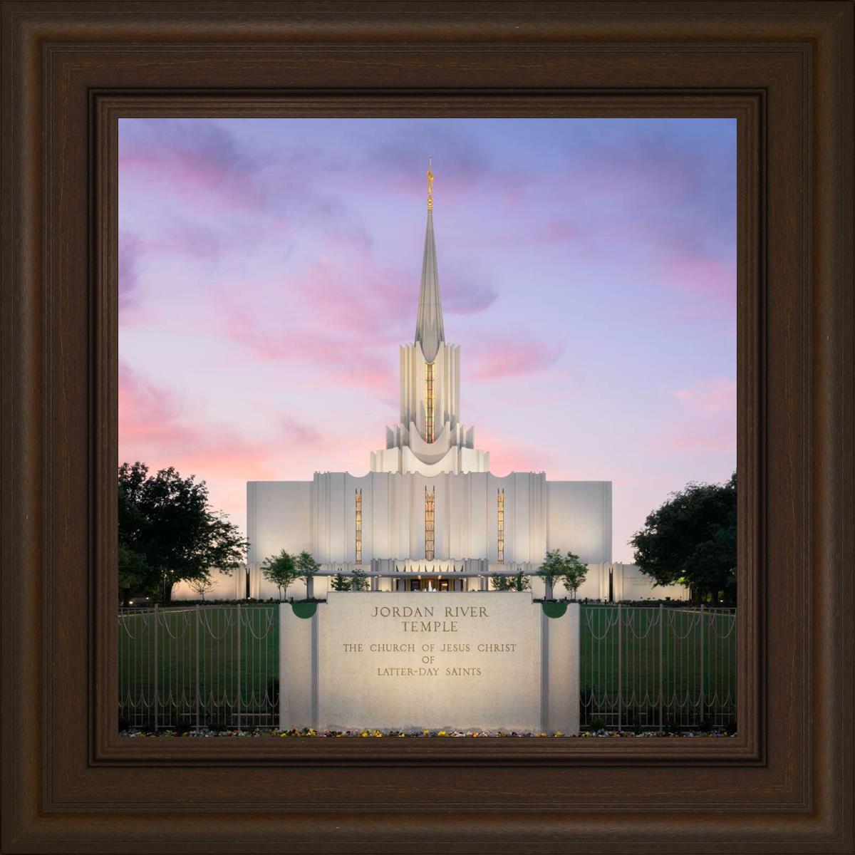 Jordan River Temple Eventide