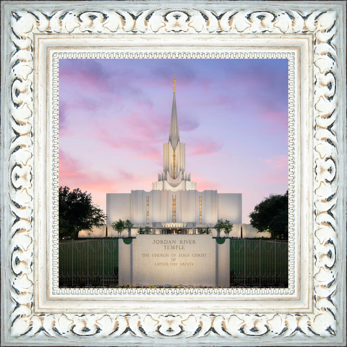 Jordan River Temple Eventide