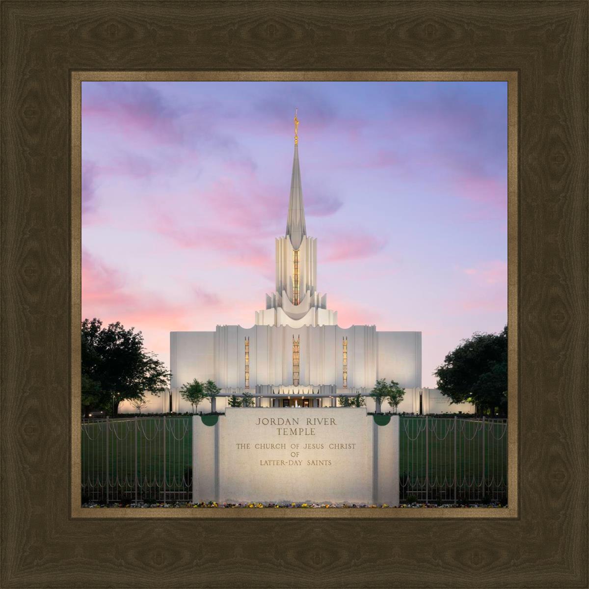 Jordan River Temple Eventide