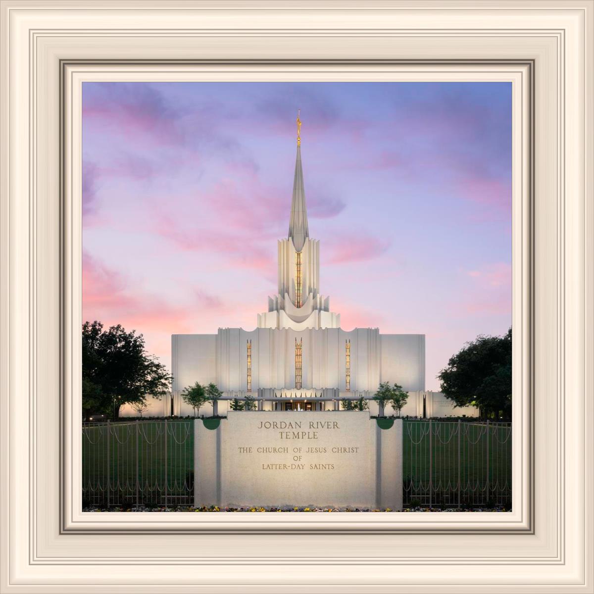 Jordan River Temple Eventide