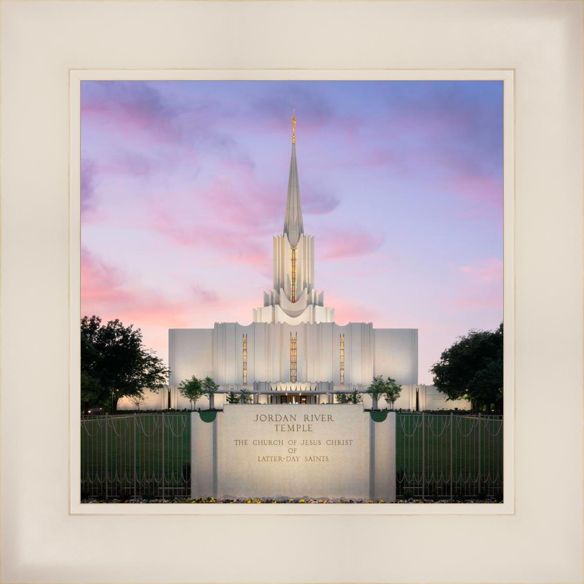 Jordan River Temple Eventide