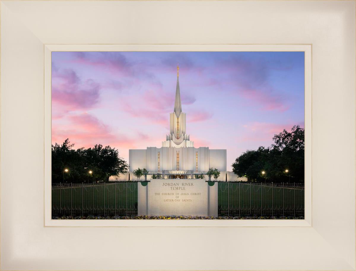 Jordan River Temple Eventide