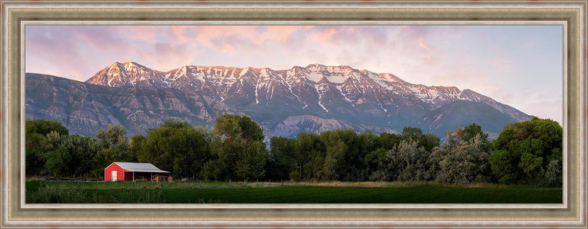 The Red Barn Large Wall Art