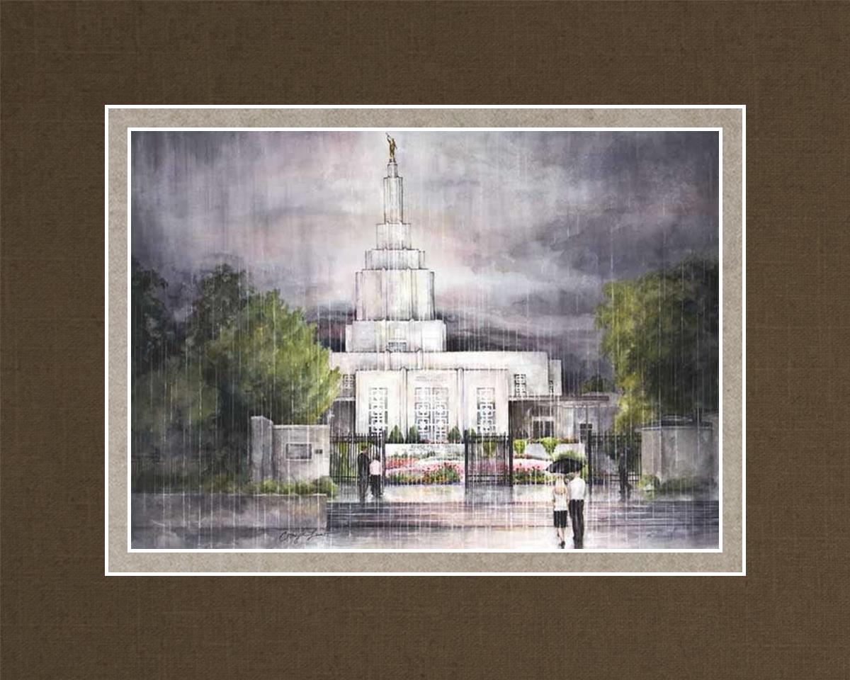 Refuge From The Storm - Idaho Falls Temple