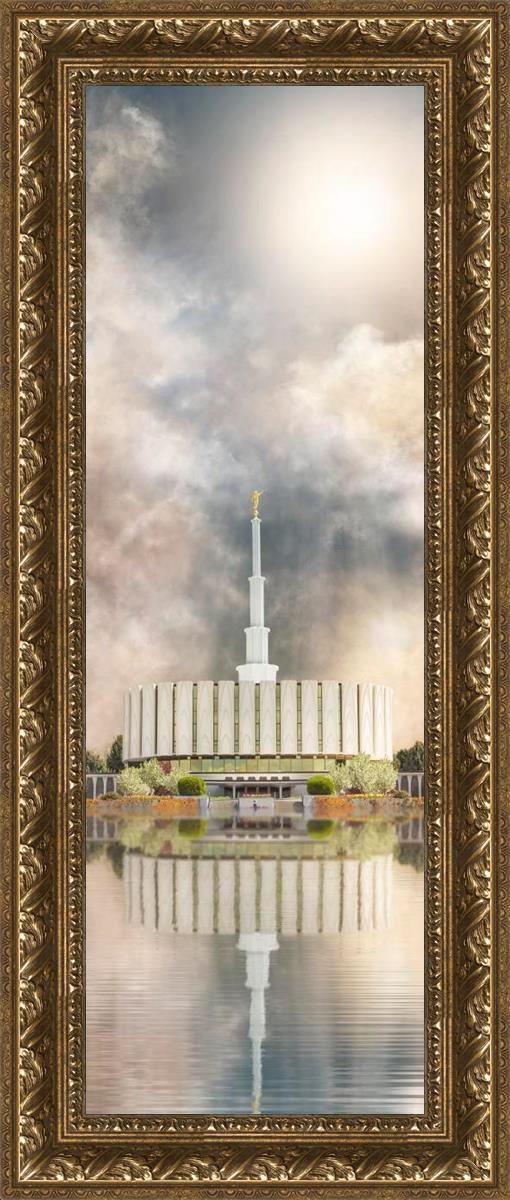 Millennial Reflection Provo Utah Temple