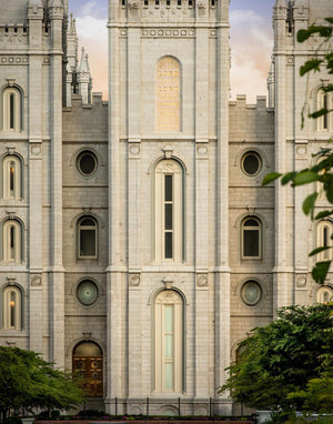 Salt Lake City Temple The Morning Breaks