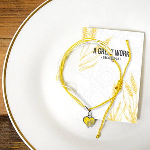 A Great Work String Bracelet 2021 Youth Theme LDS Latter-day saint youth d&c 64:33-34