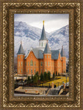 Provo City Center Temple - Snowy Mountains