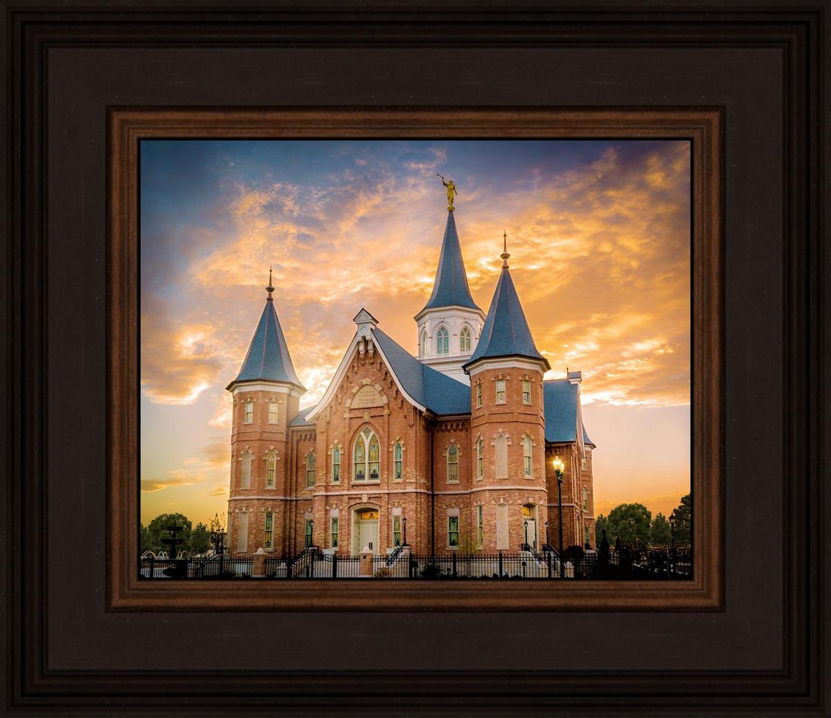 Provo City Center Temple - Golden Sunset