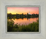 Idaho Falls Temple - Reflective Sunrise