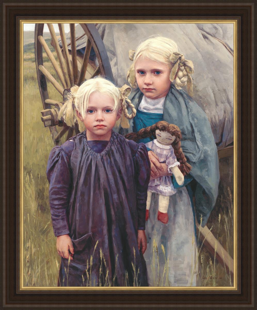 Prairie Angels Large Wall Art