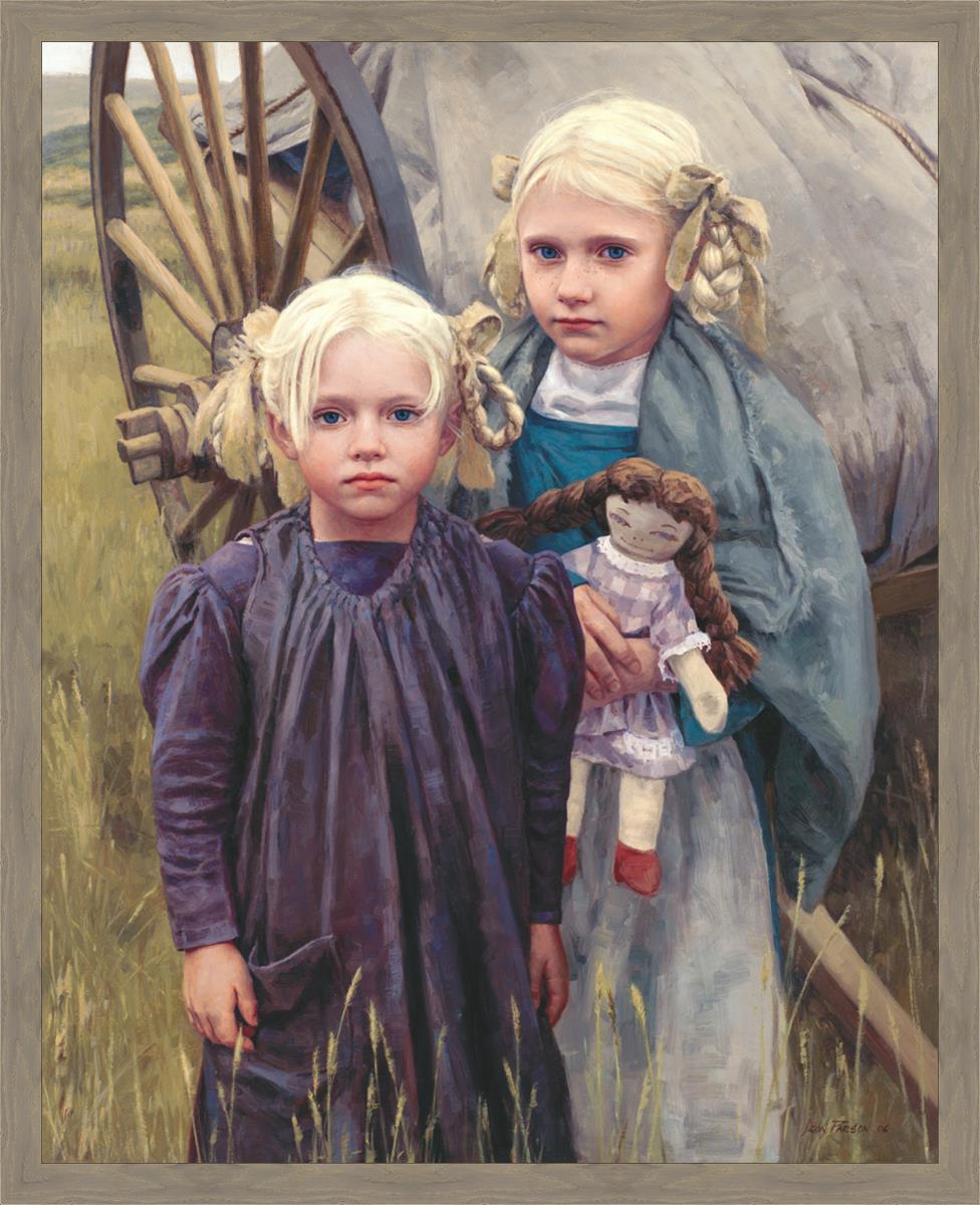 Prairie Angels Large Wall Art