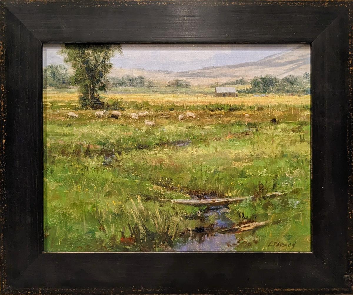 One Lane Footbridge Original Artwork