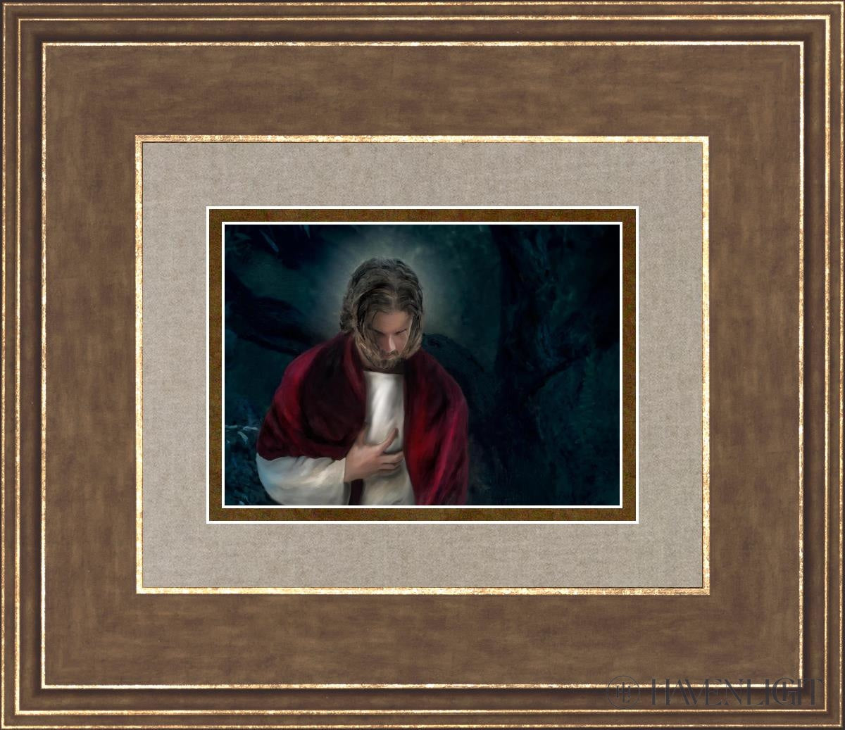 Abba Open Edition Print / 7 X 5 Gold 14 3/4 12 Art