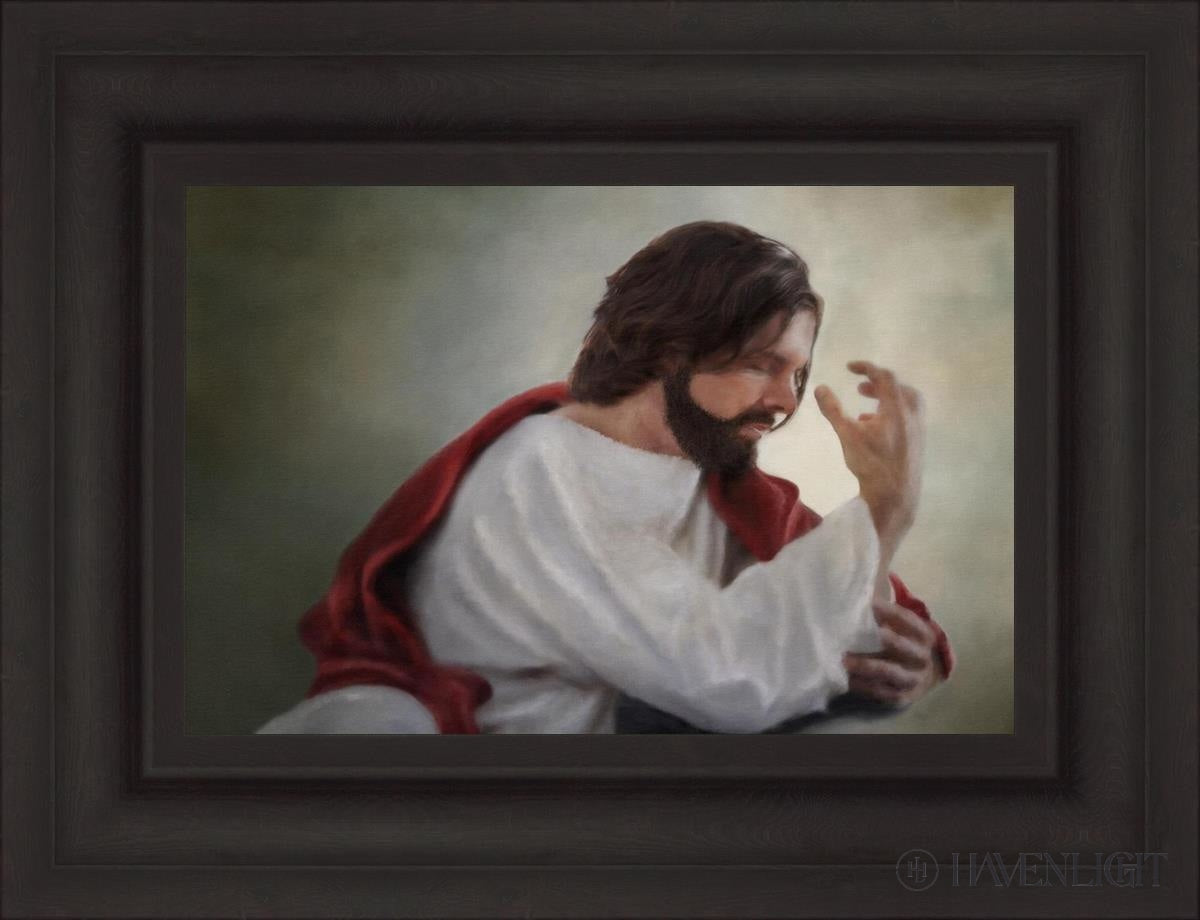 Abide With Me Open Edition Canvas / 18 X 12 Brown 25 3/4 19 Art