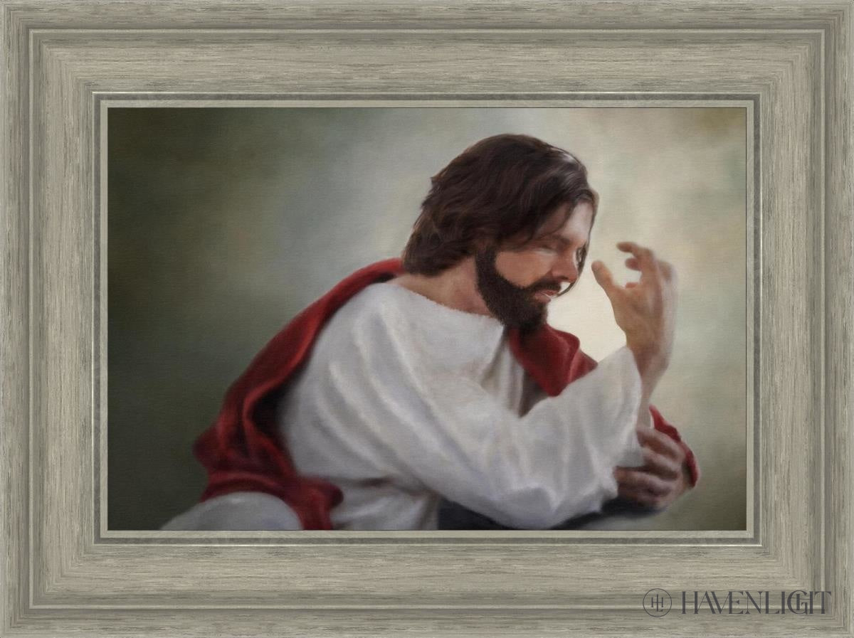 Abide With Me Open Edition Canvas / 18 X 12 Gray 23 3/4 17 Art