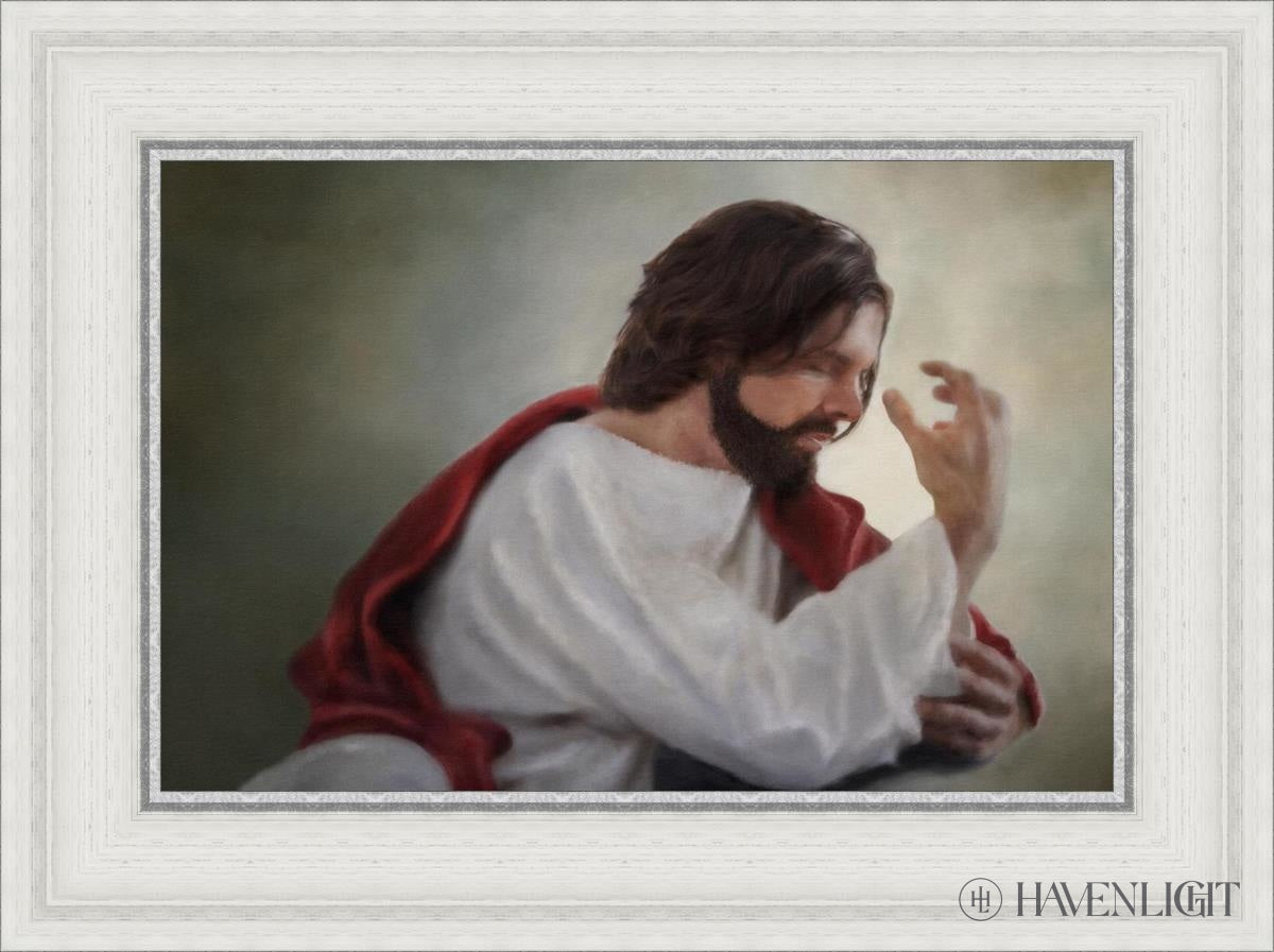 Abide With Me Open Edition Canvas / 18 X 12 White 23 3/4 17 Art