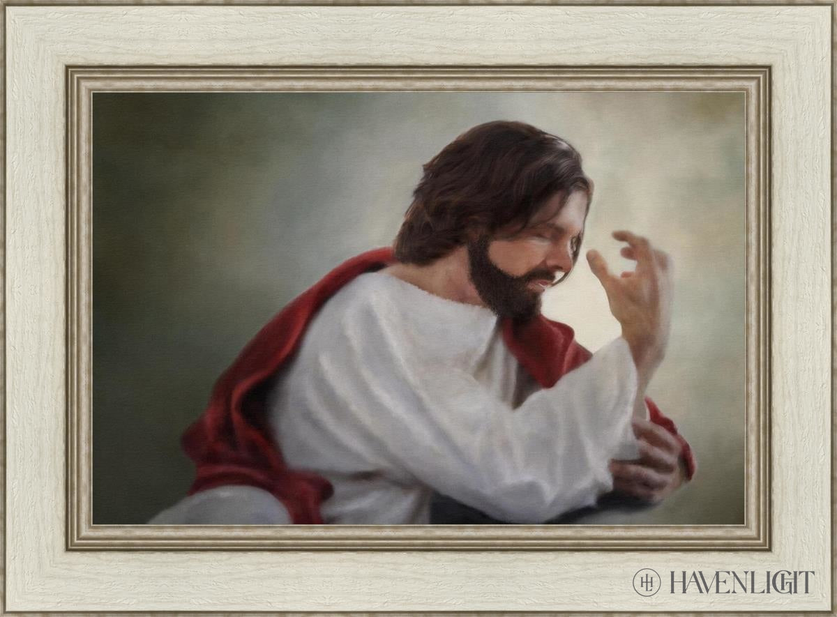 Abide With Me Open Edition Canvas / 24 X 16 Ivory 30 1/2 22 Art