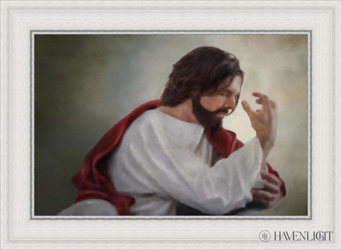Abide With Me Open Edition Canvas / 24 X 16 White 29 3/4 21 Art