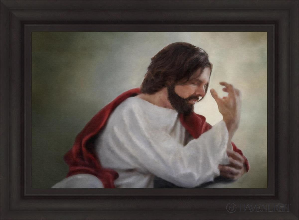 Abide With Me Open Edition Canvas / 30 X 20 Brown 37 3/4 27 Art