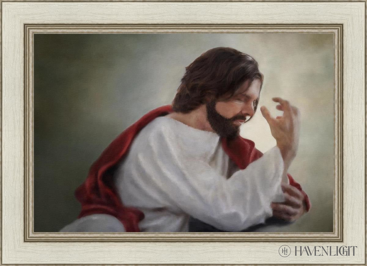 Abide With Me Open Edition Canvas / 30 X 20 Ivory 36 1/2 26 Art