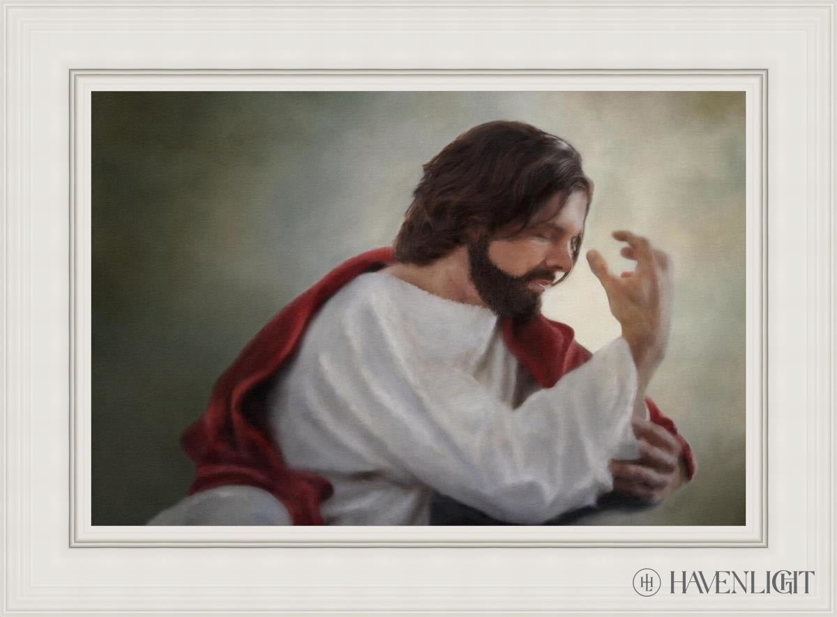 Abide With Me Open Edition Canvas / 36 X 24 White 45 3/4 33 Art