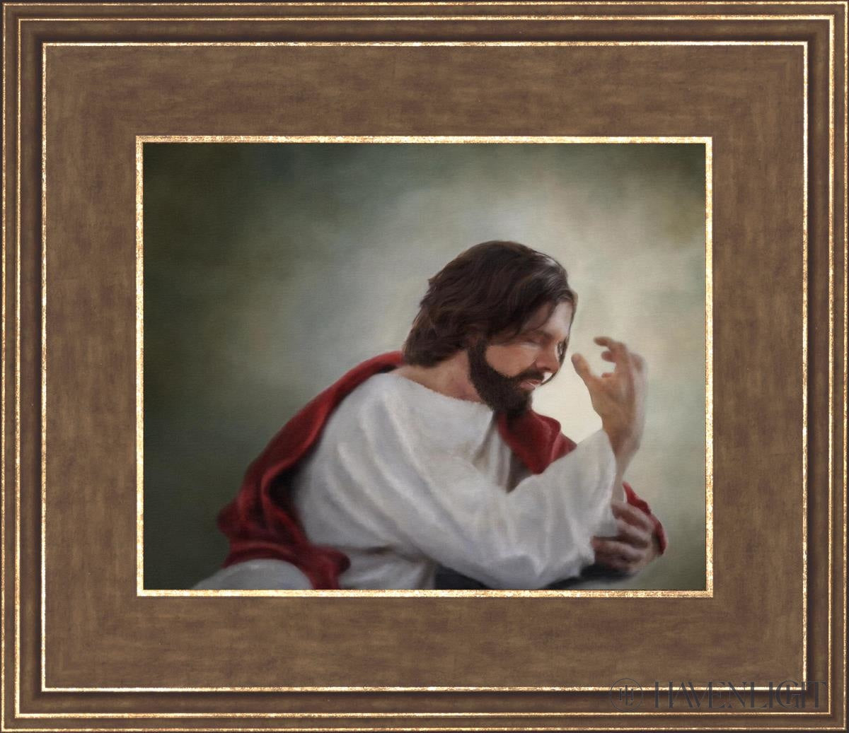 Abide With Me Open Edition Print / 10 X 8 Gold 14 3/4 12 Art