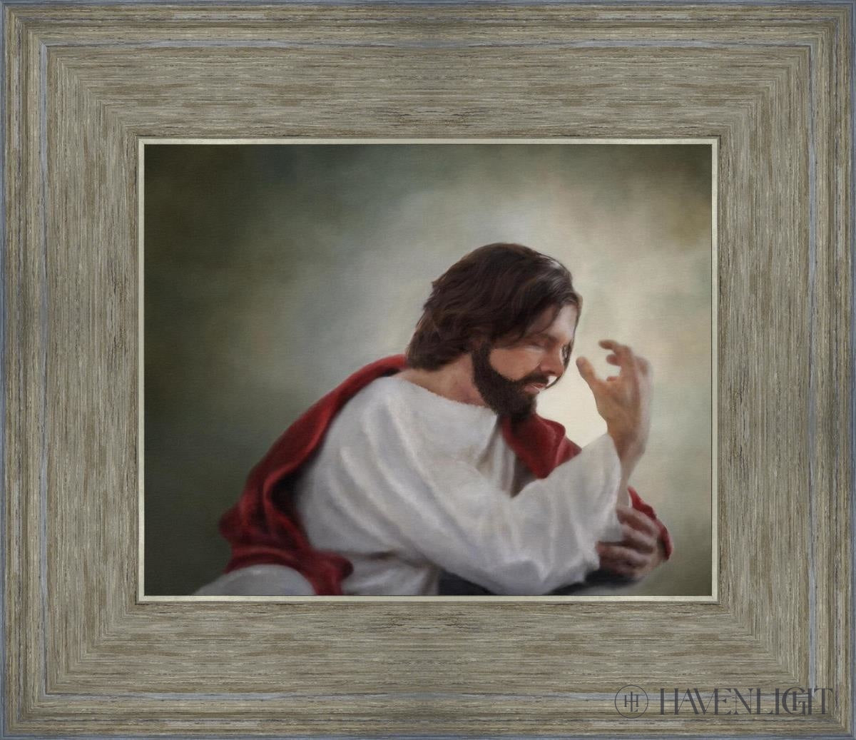 Abide With Me Open Edition Print / 10 X 8 Gray 14 3/4 12 Art