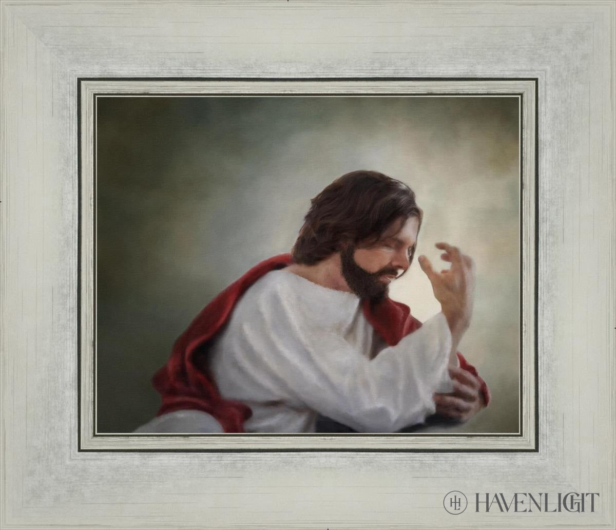 Abide With Me Open Edition Print / 10 X 8 Silver 14 1/4 12 Art