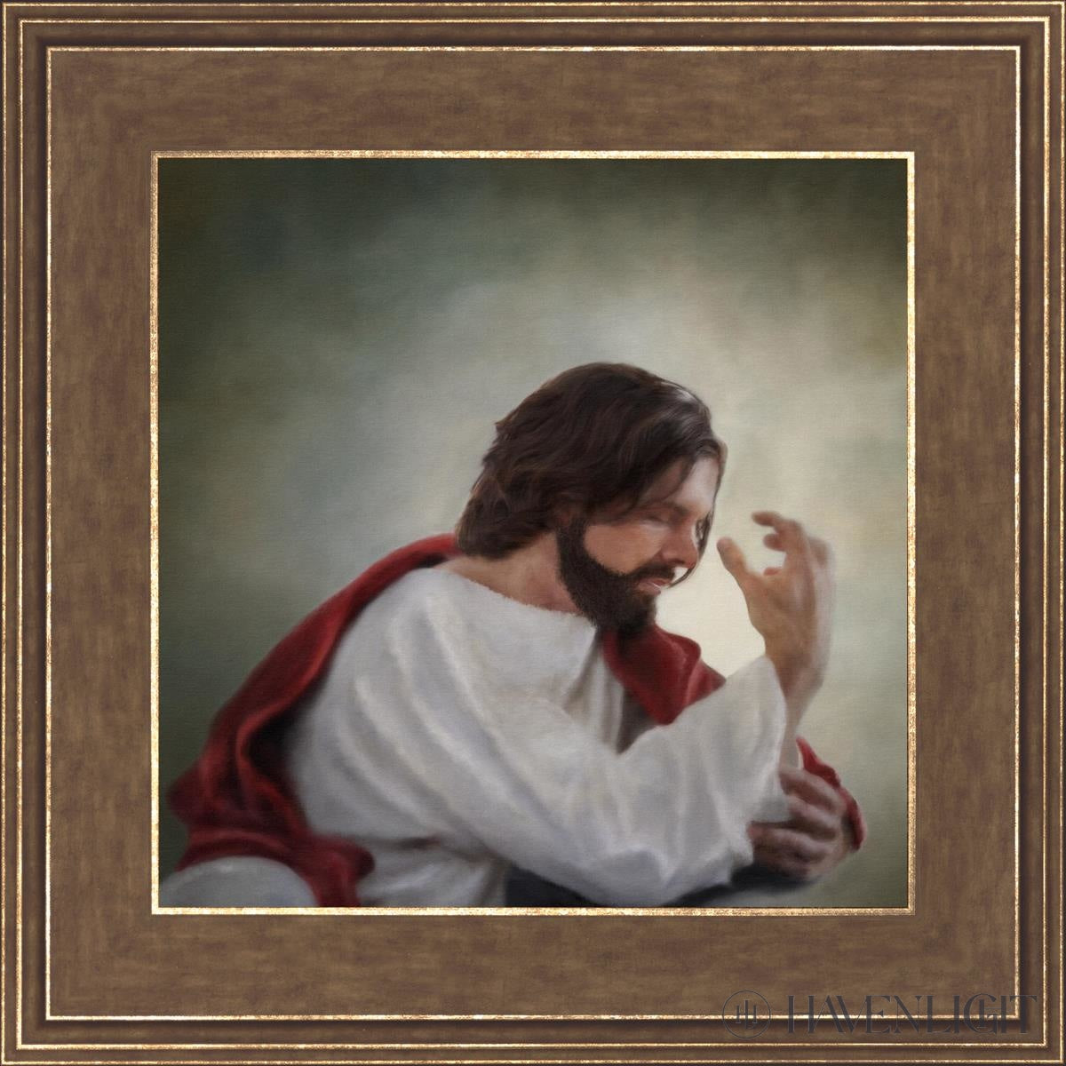 Abide With Me Open Edition Print / 12 X Gold 16 3/4 Art