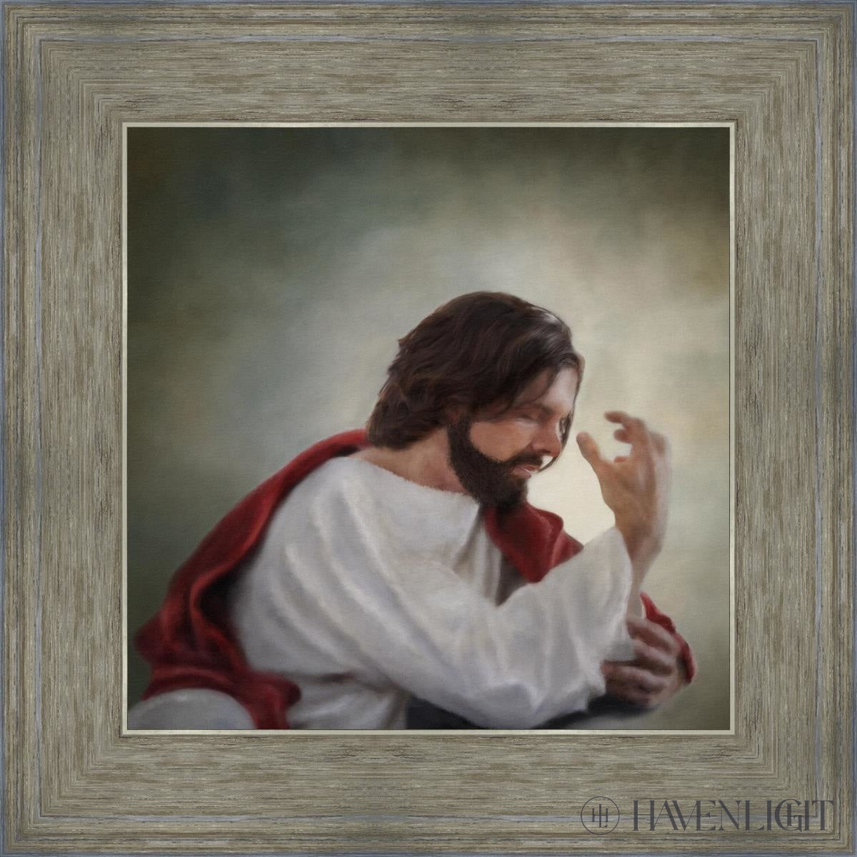 Abide With Me Open Edition Print / 12 X Gray 16 3/4 Art