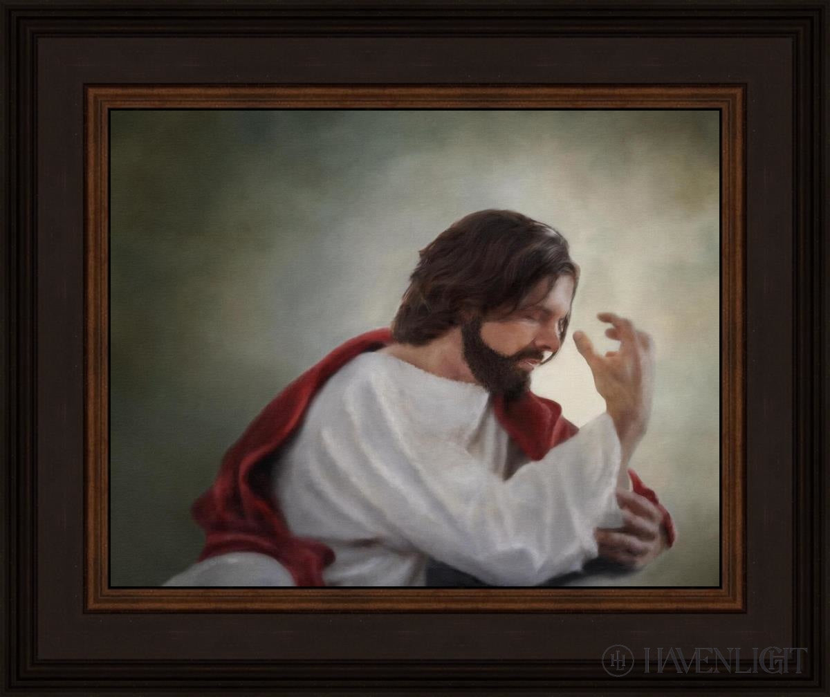 Abide With Me Open Edition Print / 14 X 11 Brown 18 3/4 15 Art