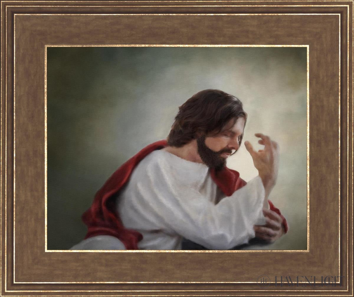 Abide With Me Open Edition Print / 14 X 11 Gold 18 3/4 15 Art