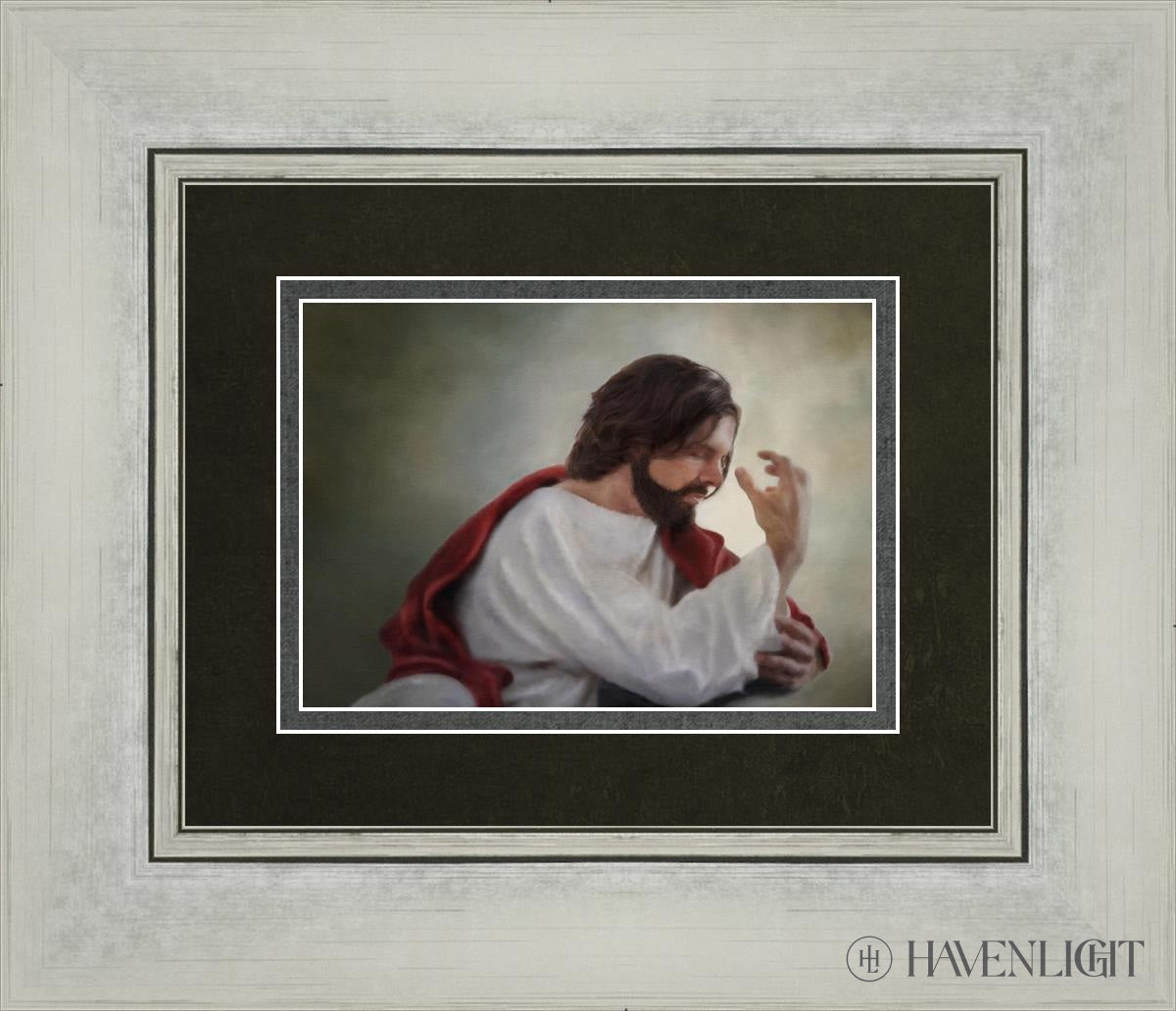 Abide With Me Open Edition Print / 7 X 5 Silver 14 1/4 12 Art