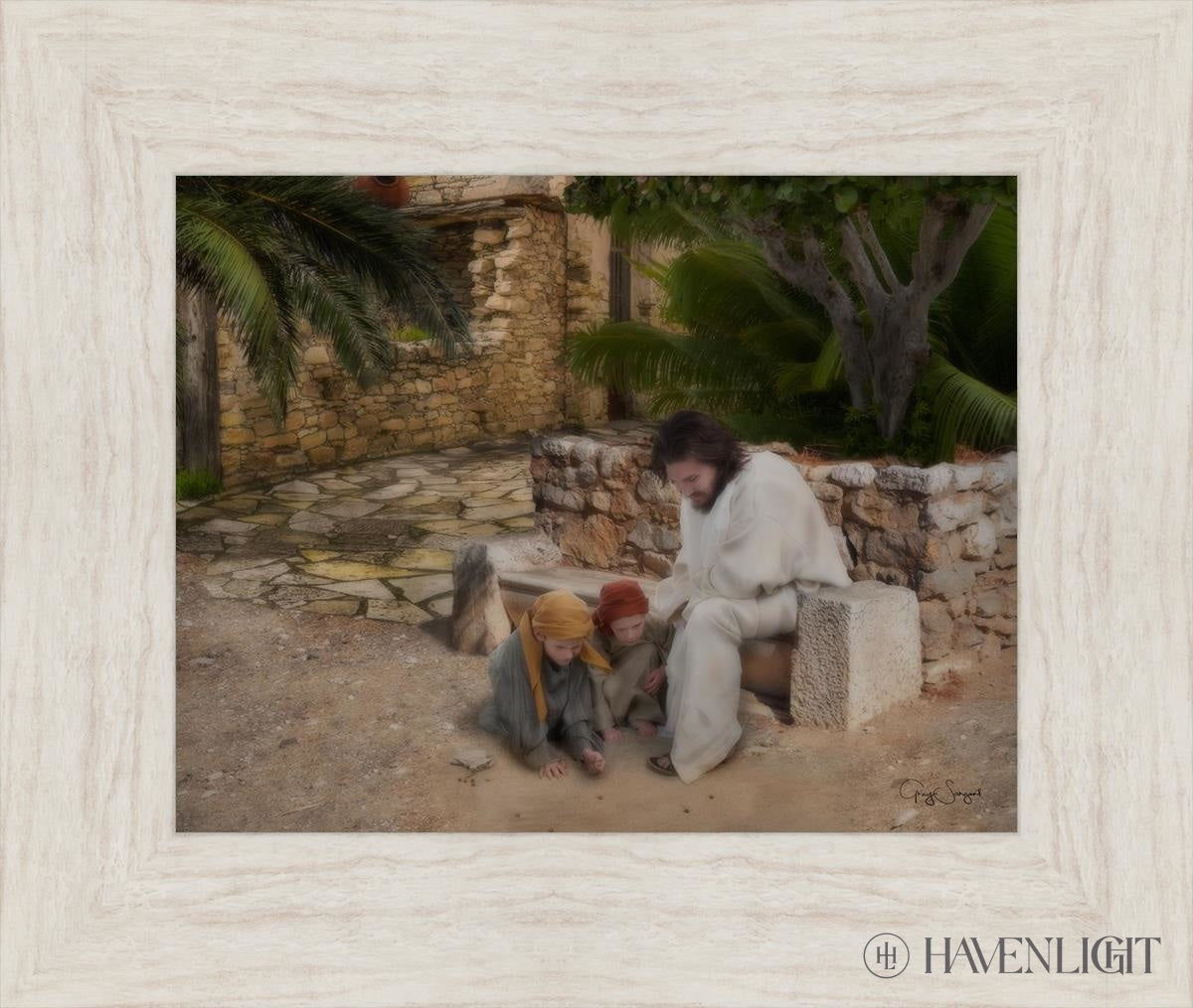 As A Child Open Edition Print / 14 X 11 Ivory 19 1/2 16 Art