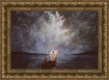 Calm And Stars Open Edition Canvas / 24 X 16 Gold 29 3/4 21 Art