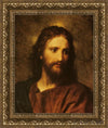 Christ At Thirty-Three Open Edition Canvas / 16 X 20 Gold 21 3/4 25 Art