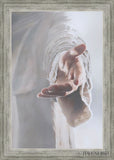 Christ Beckoning Open Edition Canvas / 20 X 30 Silver 24 3/4 34 Art