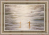 Dancing On Water Open Edition Canvas / 36 X 24 Colonial Silver Metal Leaf 44 3/4 32 Art