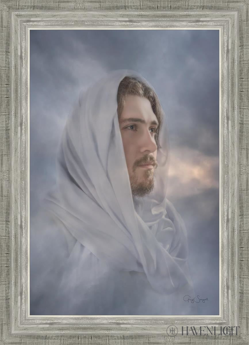 Eternal Christ Open Edition Canvas / 16 X 24 Silver 20 3/4 28 Art