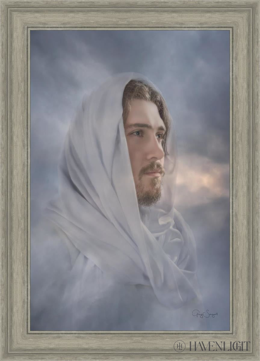 Eternal Christ Open Edition Canvas / 20 X 30 Gray 25 3/4 35 Art