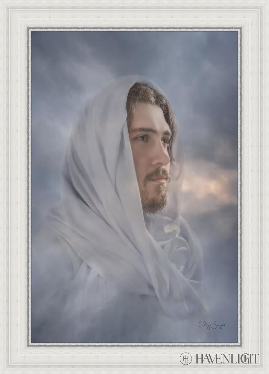 Eternal Christ Open Edition Canvas / 20 X 30 White 25 3/4 35 Art