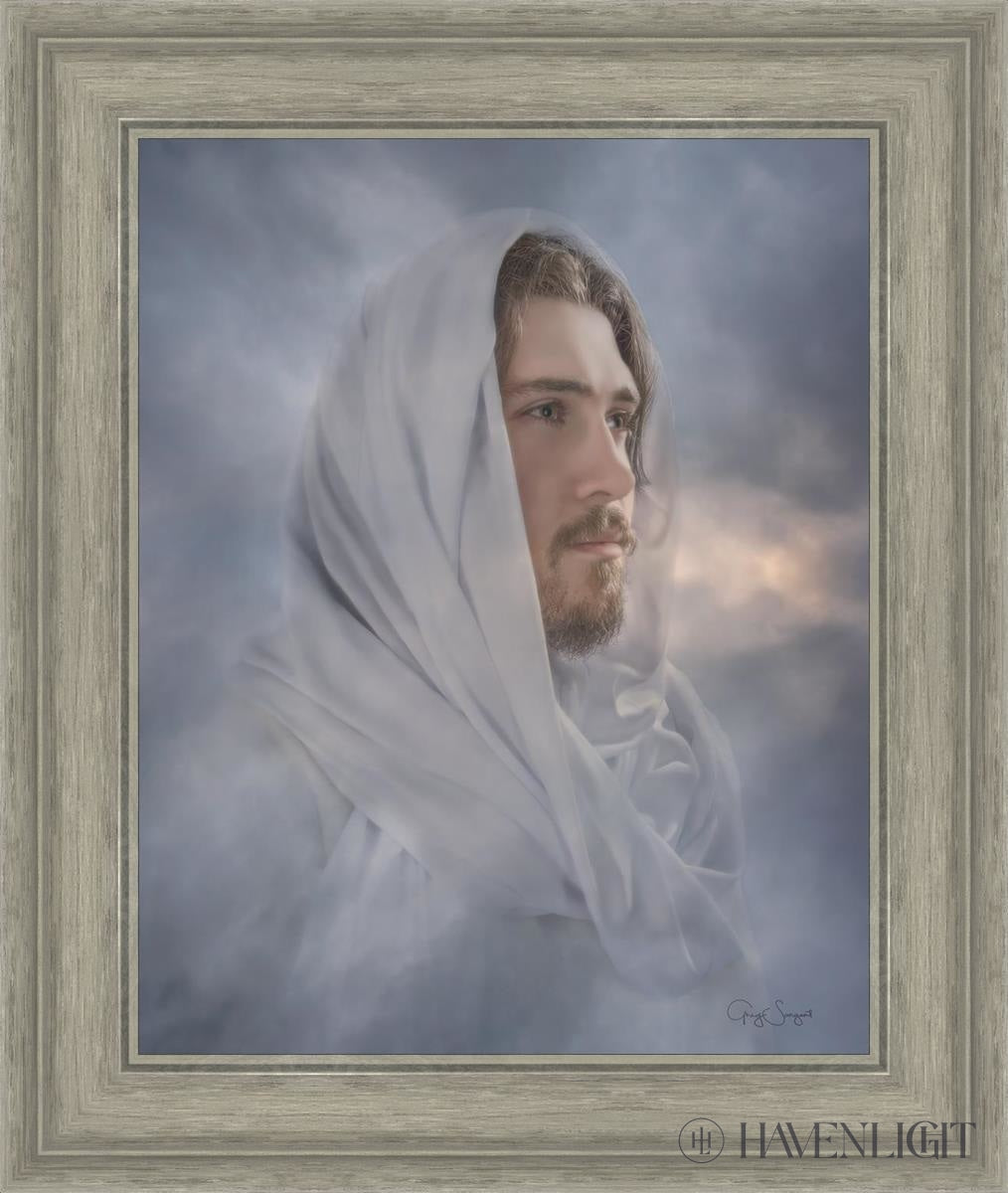 Eternal Christ Open Edition Print / 16 X 20 Gray 21 3/4 25 Art