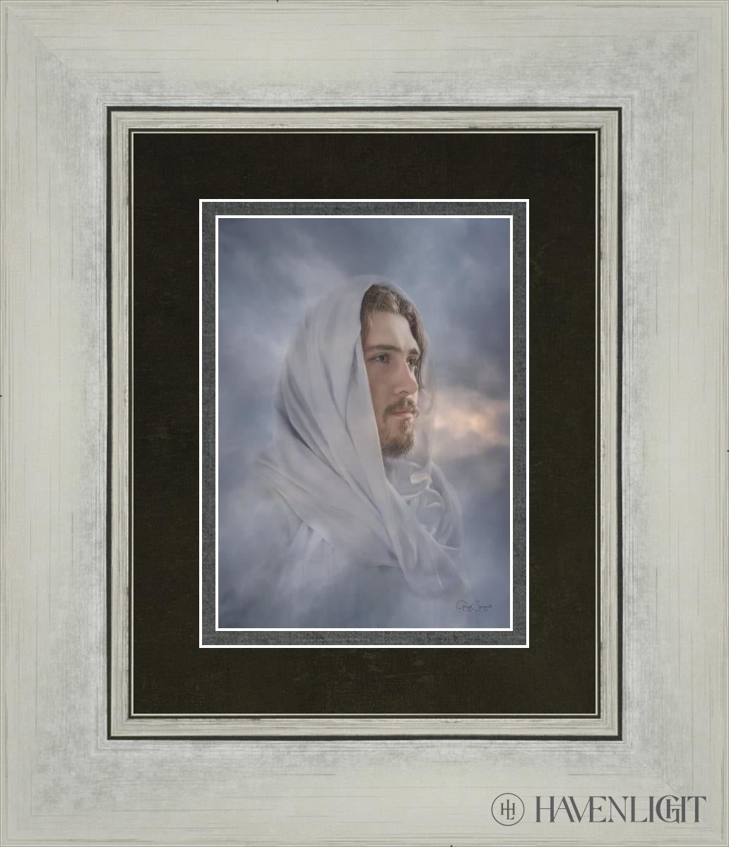 Eternal Christ Open Edition Print / 5 X 7 Silver 12 1/4 14 Art