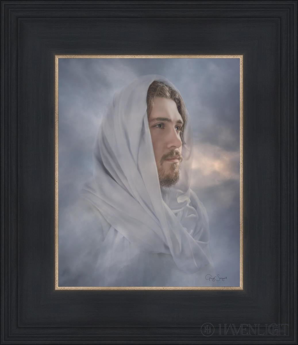 Eternal Christ Open Edition Print / 8 X 10 Black 12 3/4 14 Art