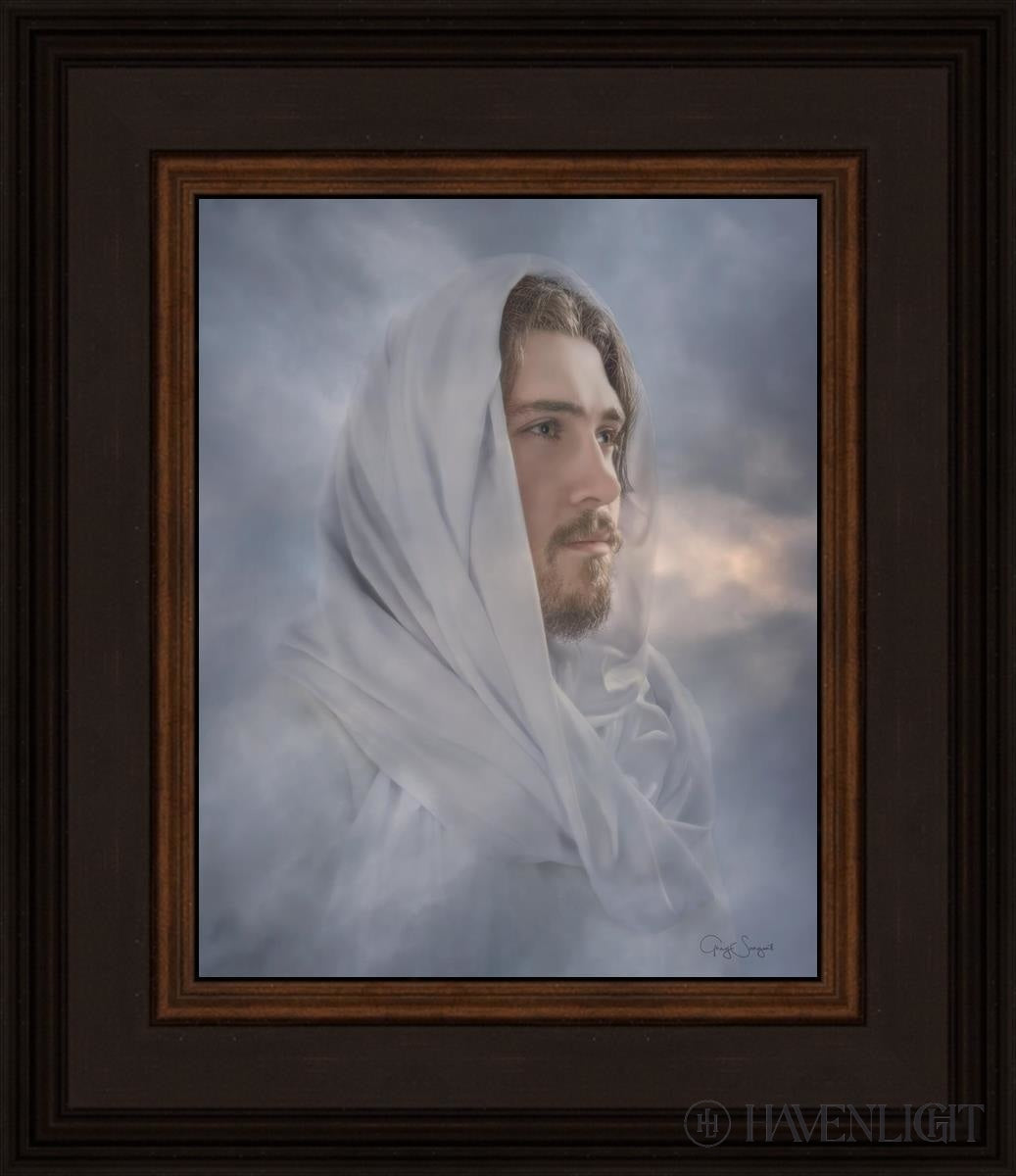 Eternal Christ Open Edition Print / 8 X 10 Brown 12 3/4 14 Art